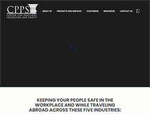 Tablet Screenshot of cpps.com